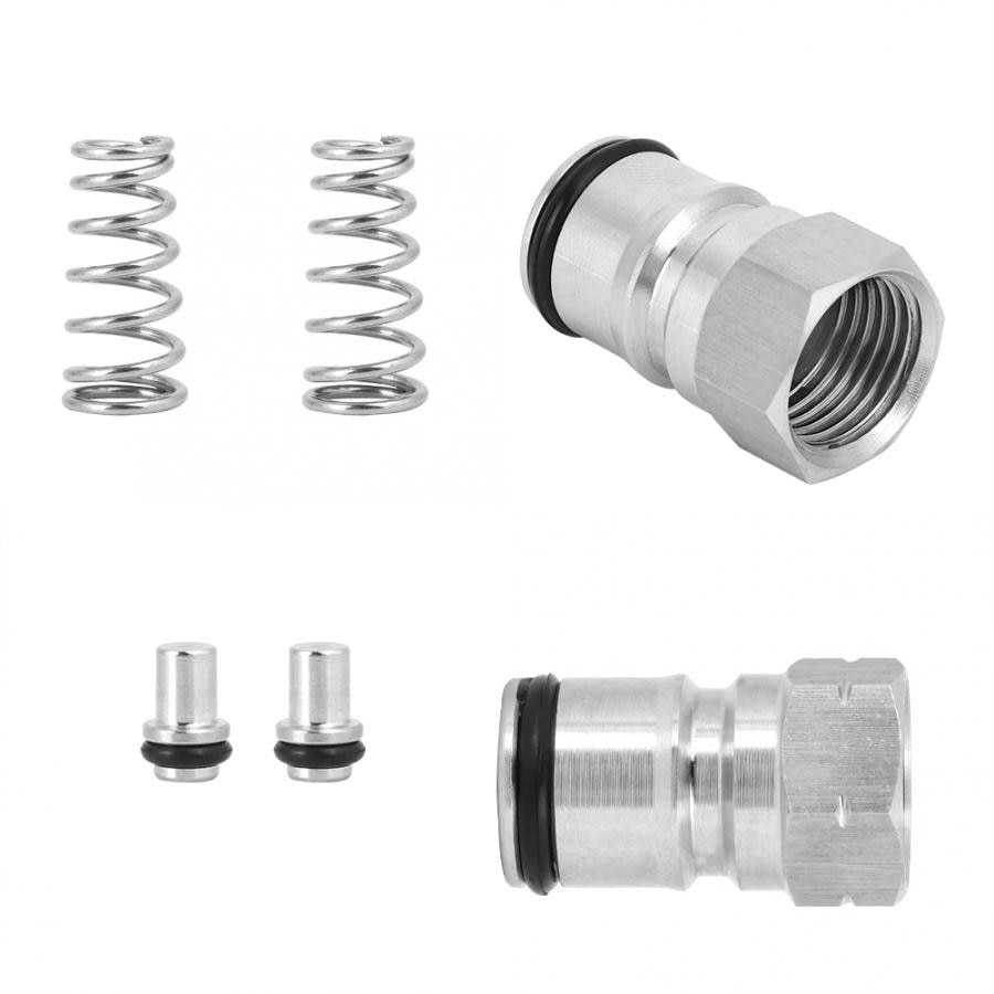 Home Brewing Ball Lock Keg Posts Stainless Steel Poppets Female Thread 19/32"-18 for Converting Pin Lock Kegs