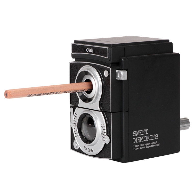Retro projector pencil sharpener Light and shadow adjustable thickness hand roll pencil sharpeners