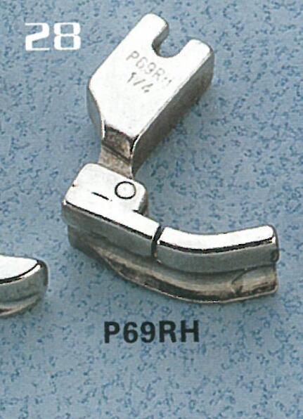 S537/36069l/36069r/p69rh/p69lh/p812l trykfod til industriel symaskine juki singer brother typisk 8800 55500: P69rh