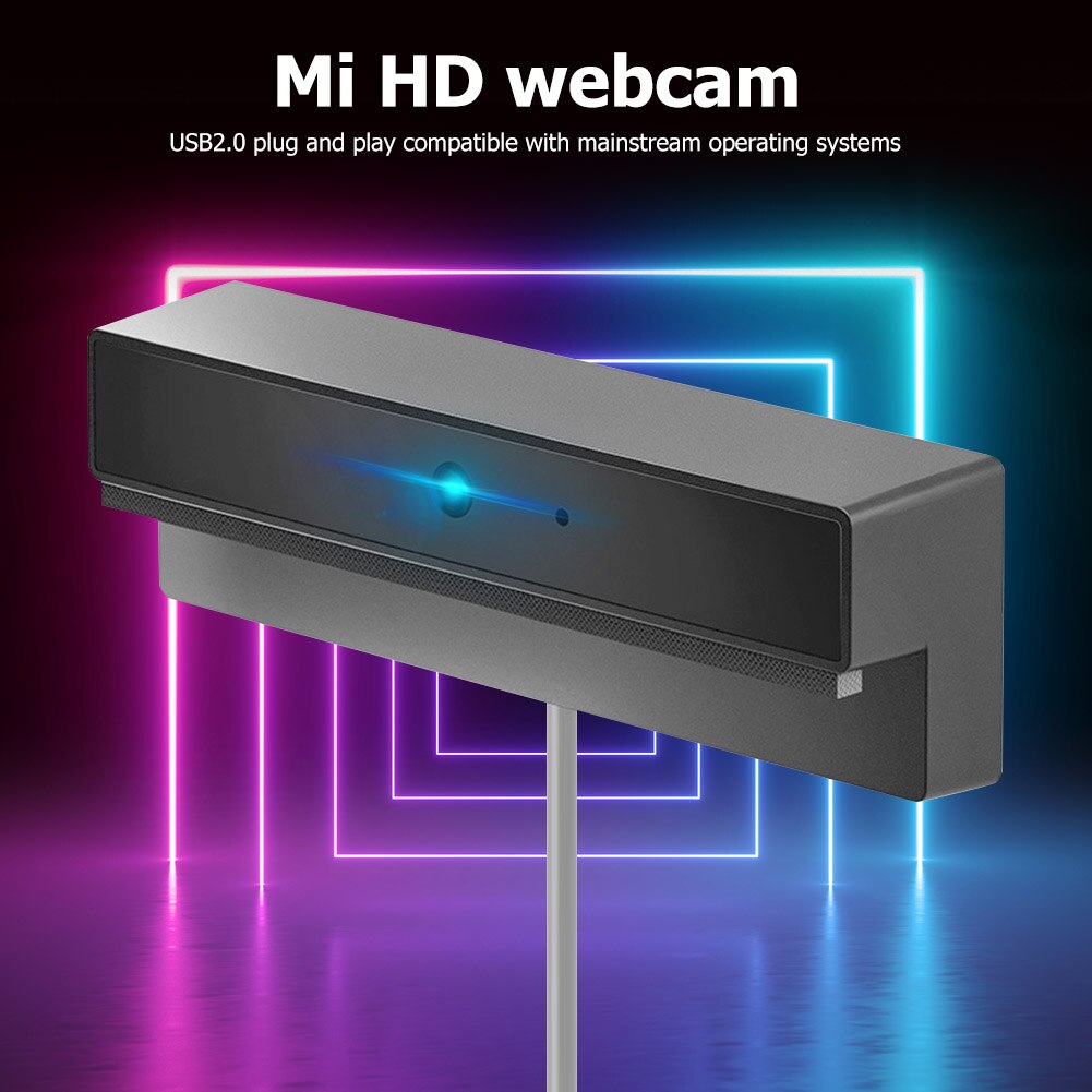 Xiaomi 720P Hd USB2.0 Webcam Driver Gratis Web Camera Voor Windows 10 32/64 Bit Laptop Pc Computer Voor Online kantoor Live-uitzending
