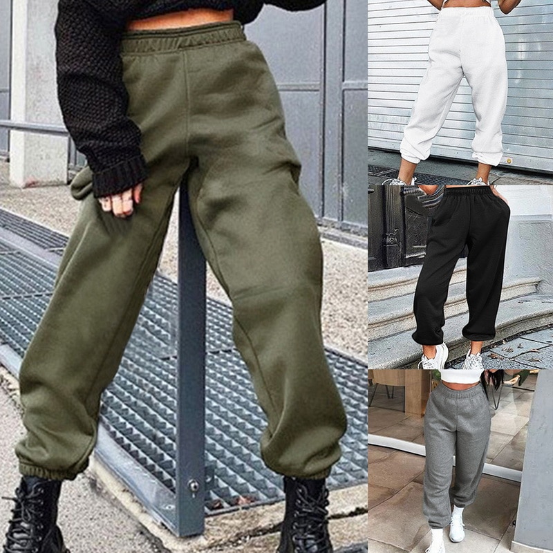 2xl plus size dames losse joggingbroeken joggingbroeken casual broeken hoge taille sport fitness workout hardloopbroeken bf broeken