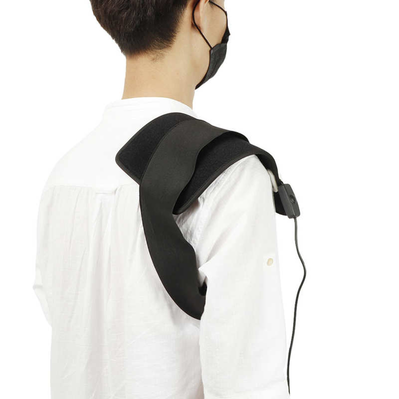 Infrared LED Light Therapy Wrap Arthritis Recovery Muscle Pain Relief Shoulder Belt Brace USB Charging Neck Muscle Relaxation