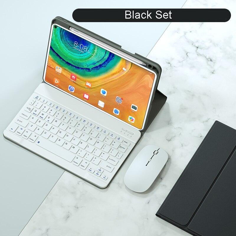 Funda magnética con teclado para Xiaomi Mipad 5, funda con ratón y soporte para lápiz, para Xiaomi Mi Pad 5 Pro: Black / For Xiaomi Pad 5 Pro