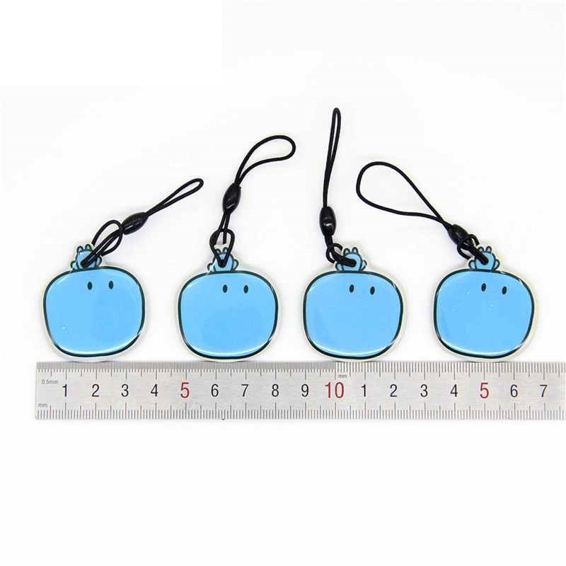 RFID Keychain Card Tag Key 125khz ID Keyfob TK4100 EM4100 Access Control Time Attendance Fob Token Ring