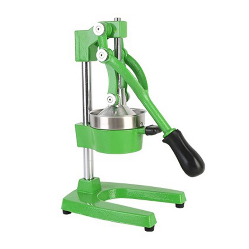 Manual Juicer Multi-function Lemon Orange Juice Machine Stainless Steel Fruit Juicer Commercial Restaurant equipment: green