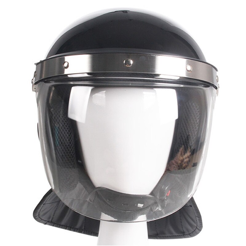 Casque Anti-émeute, Protection faciale, garde de sécurité du personnel de service, Protection de patrouille, facile à porter