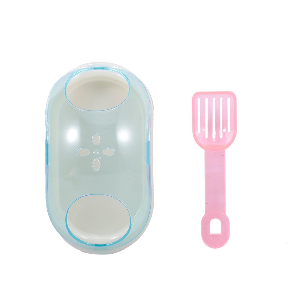Baño hámster orinal arena baño, bañera con pala para ratón hámster y otras mascotas pequeñas