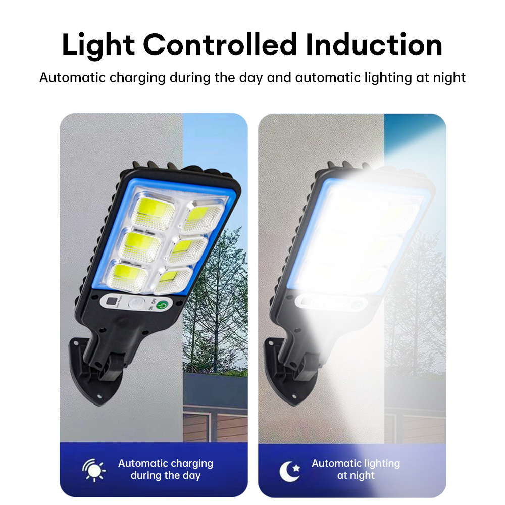 Luz Solar con Sensor de movimiento PIR, lámpara de pared impermeable para exteriores, Patio, porche, garaje, decoración de jardín