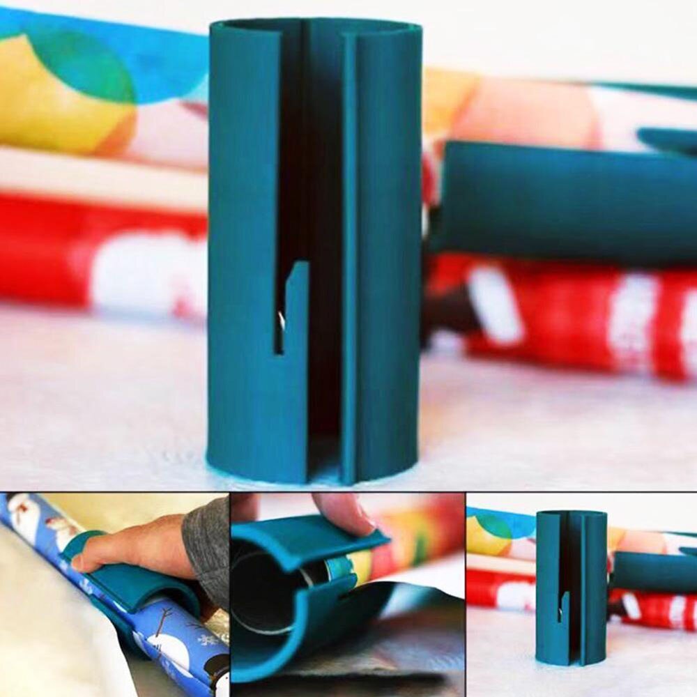 Sliding Wrapping Paper Cutter Christmas Seconds Wrap Paper Cuting Tools