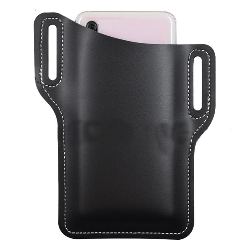 Neue Mann Telefon Beutel Hängen Taille Lagerung Tasche fanny Pack Schwarz Klassische Gürtel Clip Beutel fallen Taille Tasche Schnalle auf gürtel Telefon Tasche: 3