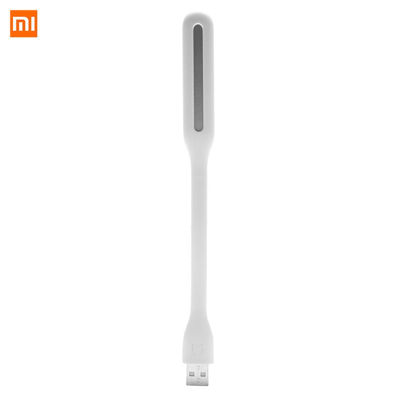 Original Xiaomi Mijia USB Light Flexible Detachable USB Fan Xiomi Portable LED Light with Switch Control Pocket Size 5V 1.2W