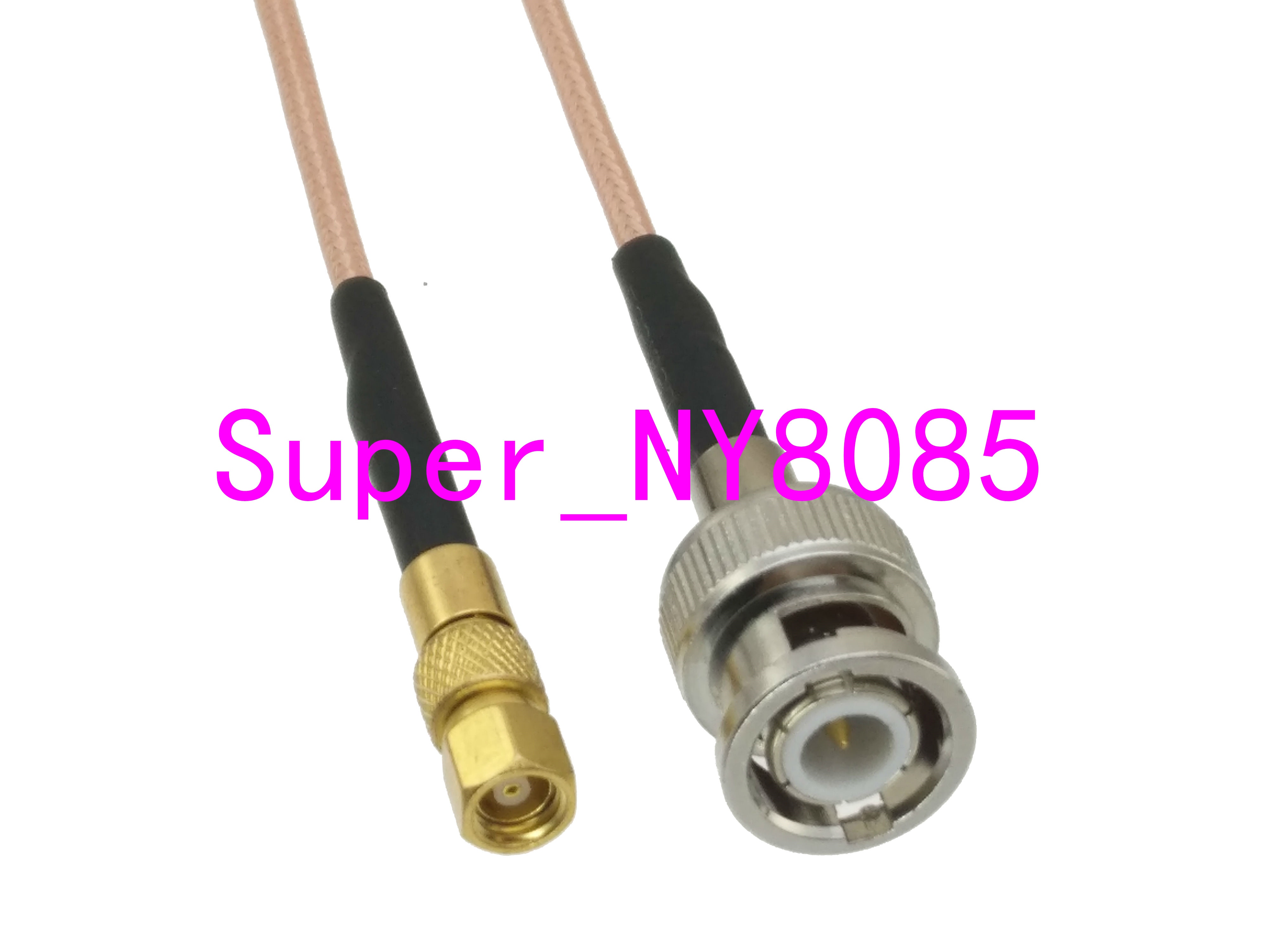 RG316 BNC Male Plug to SMC Female Jack RF Jumper pigtail Cable 6inch~3FT