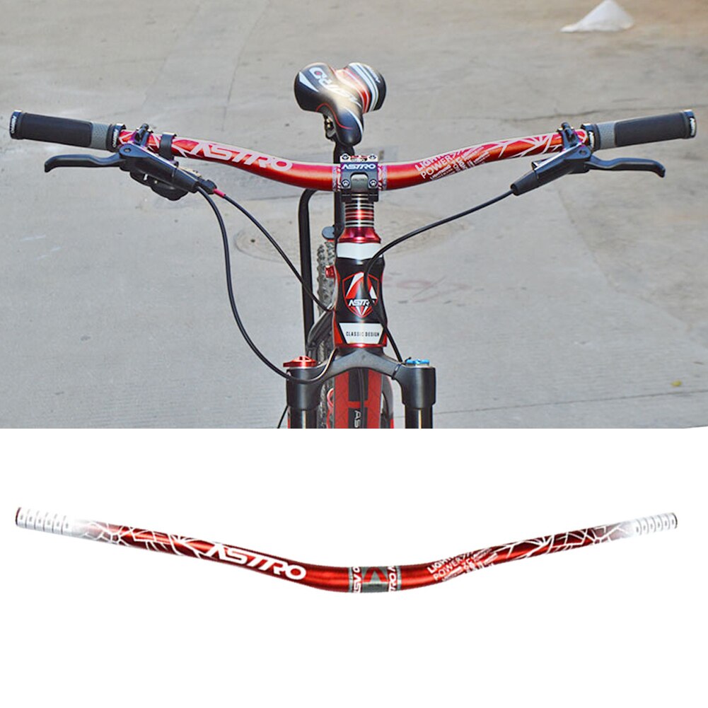 Aluminium Materiaal Mountainbike Zwaluw Fiets Stuur Downhill Fiets 31.8Mm/720Mm Mtb Stuur 720Mm