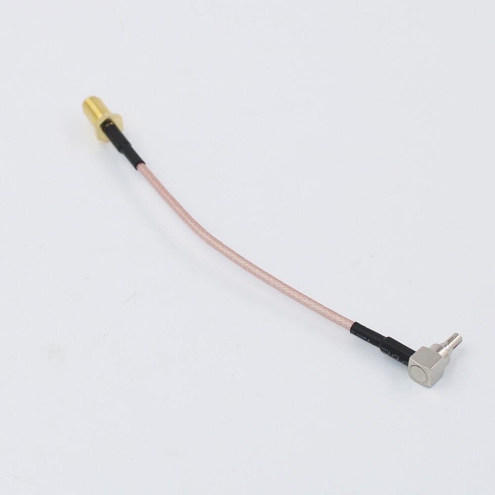 2 stk / lot antenne adapter kabel sma hun til  ts9 crc 9 han grisehale forlængerkabel til 3g 4g huawei router modem zte antenne