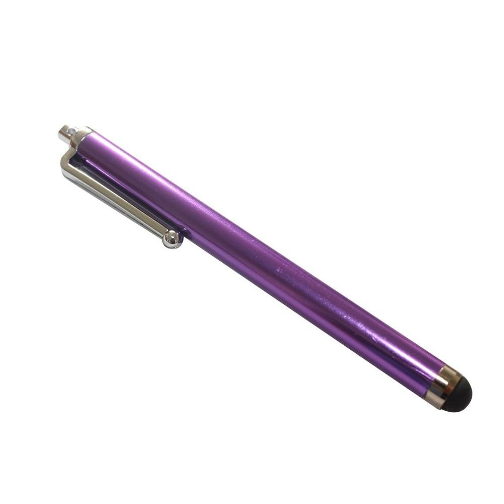 Let mobiltelefon kondensator pen metal håndskrift touch screen pen mobiltelefon tablet universal touch pen: Mørkeblå