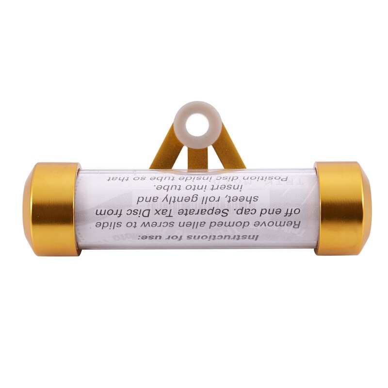 Etiqueta de tubo único para impuesto de motocicleta, tubo único para impuesto, llave de tubo para colocación de placa de matrícula de papel de motocicleta, longitud 11 cm