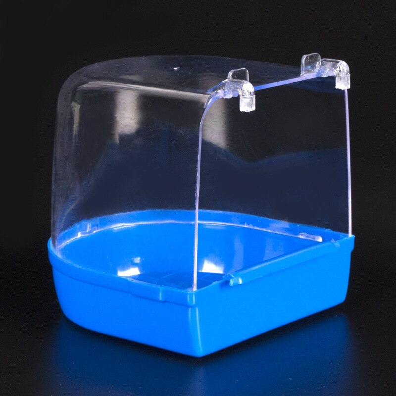 1 Stuks Kleine En Middelgrote Papegaai Vogel Bad Papegaai Benodigdheden Vogel Bad Dierbenodigdheden: Dark blue