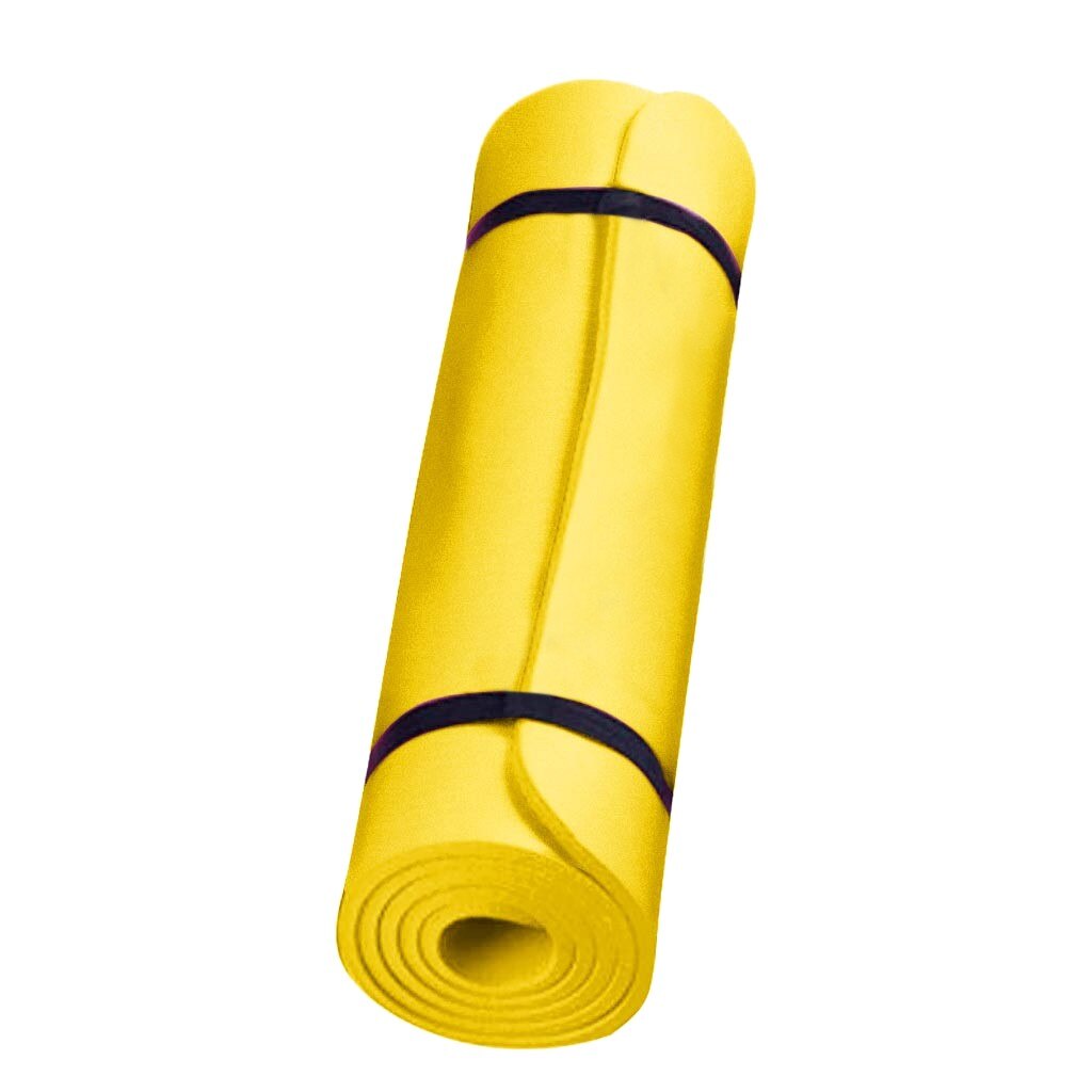 Yoga Mat Dik En Duurzaam Yoga Mat Anti-Slip Sport Fitness Mat Anti-Slip Mat Om Gewicht Te Verliezen коврик Для Йоги: YELLOW