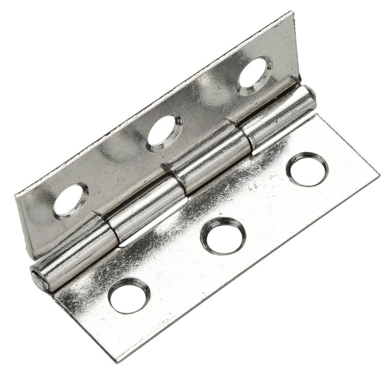 2.5 inches Long 6 Mounting Holes Stainless Steel Butt Hinges 20 Pcs (Pack of 20)