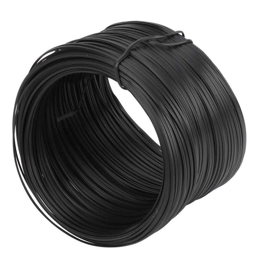Galvanized Iron Wire Tie Plant Twist Ties Multifunctional Black Twist Wire Hand‑Made Grape Branch Ties 0.55mm 100meter