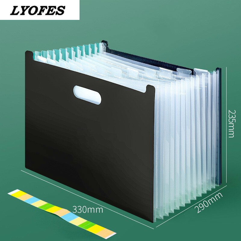 Desk File Folder Document Paper Organizer Storage Holder Multilayer Expanding Box School Office Stationery