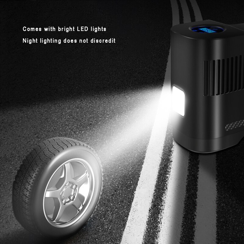 for Toyota Digital Display Car Wireless Air Pump Portable Car Smart Tire Air Pump Automatic Charging and Stopping