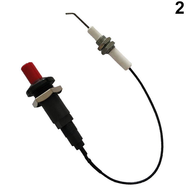 Universal Piezo Spark Ignition Set Cable Push Button Igniter Fit Gas Grill BBQ DC112