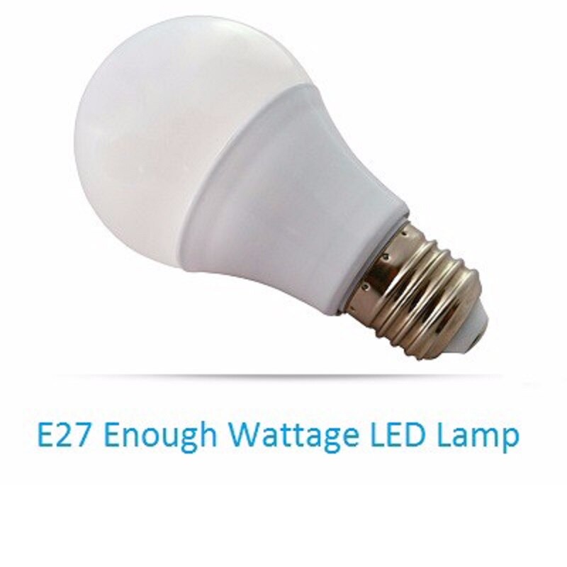 10 stk/parti  dc12v e27 led lamper kølige hvide downlights hjem globus indvendig belysning 3w 5w 7w 9w 12w 15w erstatningspærer camping
