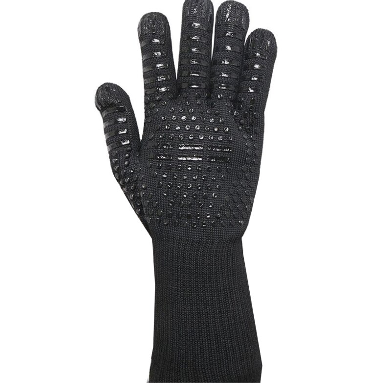 Guante para barbacoa, guantes resistentes al calor de silicona gruesa para cocinar y cocinar barbacoa, Guantes para horno y barbacoa, guantes para lavar platos y cocina: F-1 pc