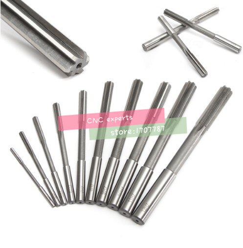 1 pièces 2-20mm HSS H7 alésoir Machine HSS queue droite alésoir de fraisage alésoir de serrage (2mm/5mm6mm/8mm/10mm/12mm14mm/16mm18mm/20mm)