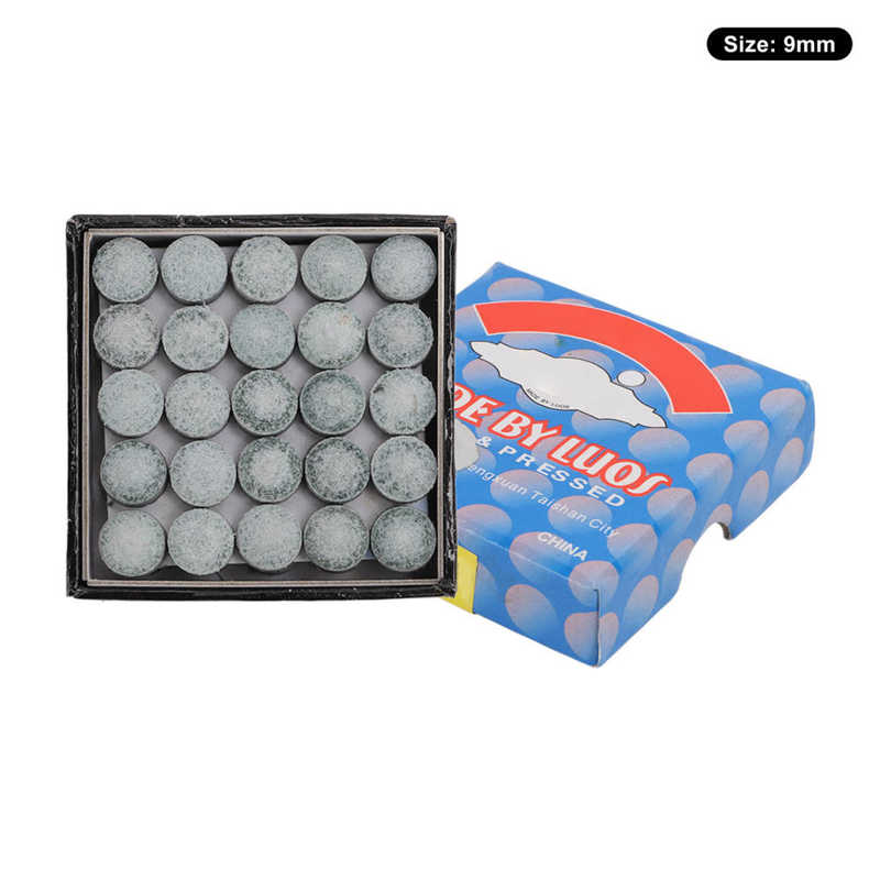 Billiard Stick Tip Grade A Pool Cue Tips for Daily Training: 9mm