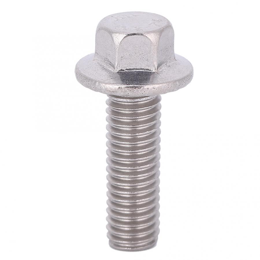 10 Stks/pak M6/M8 Rvs SS304 Flens Hex Drive Flens Schroeven Washer Bouten Sluiting Accessoires Tips