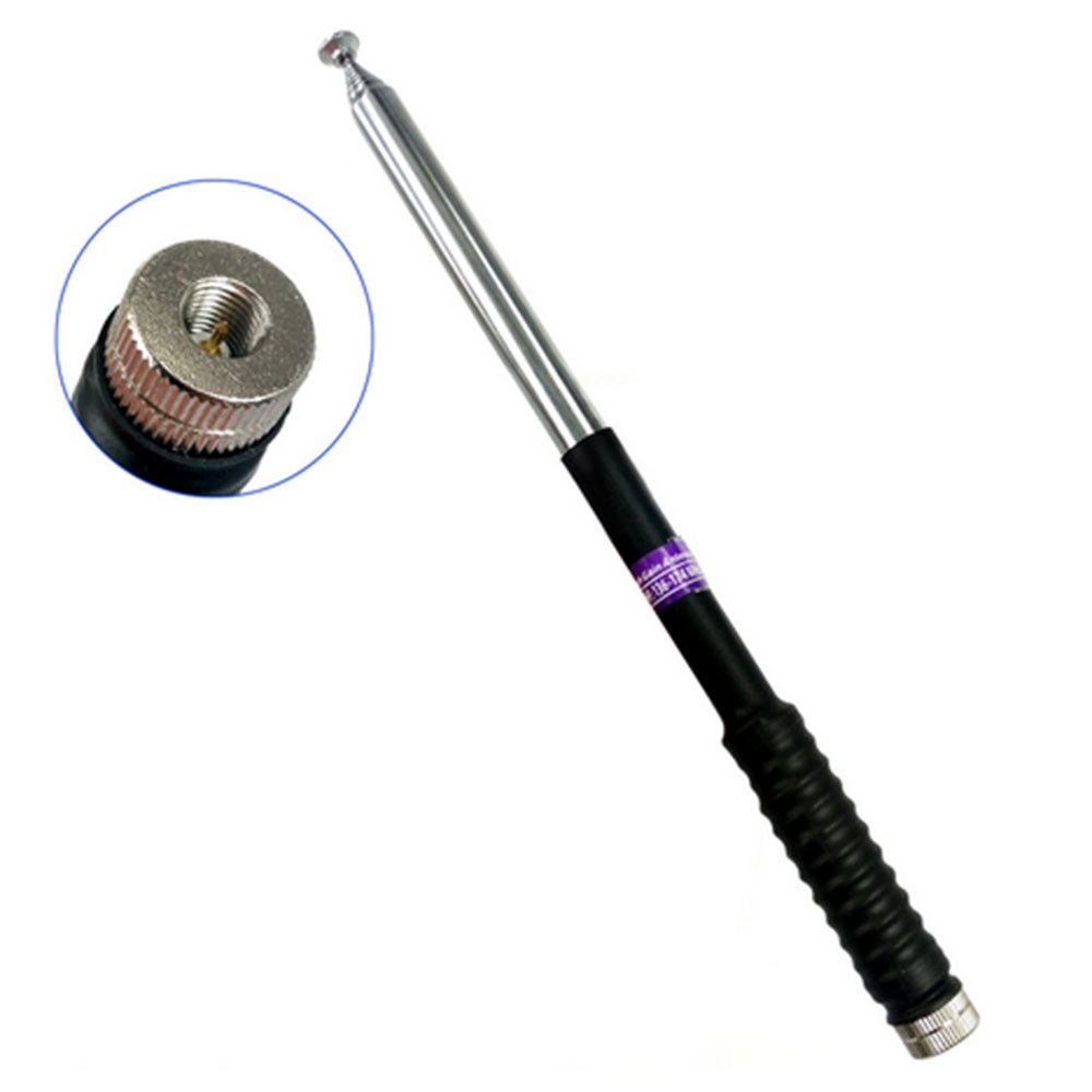 Telescopic Antenna Two-way VHF single band 21.5-130cm Portable SMA-male