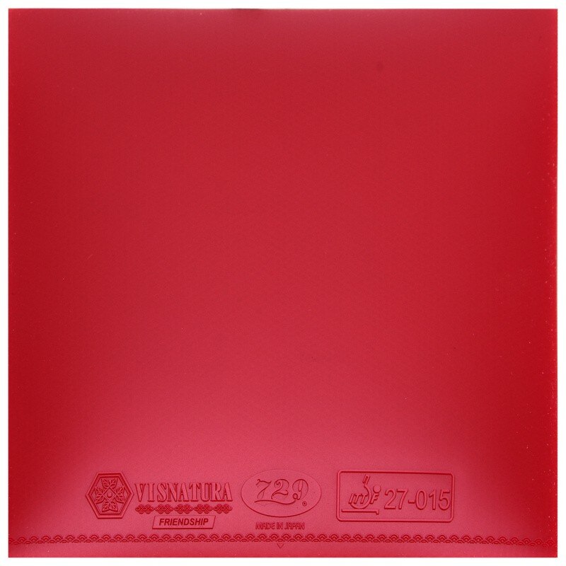 Friendship-raqueta de Ping Pong de goma, goma de esponja, para tenis de mesa visnaturel, hecho en Japón, 729