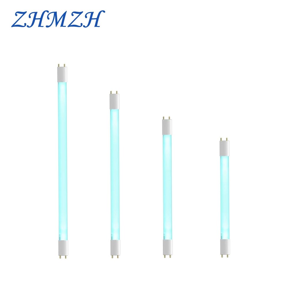 High Ozone &amp; Ozone Free Quartz Ultraviolet Germicidal Lamp Tube Uv Sanitizing Light Tubes Uvc Germicidal Lamp 8W 10W 15W