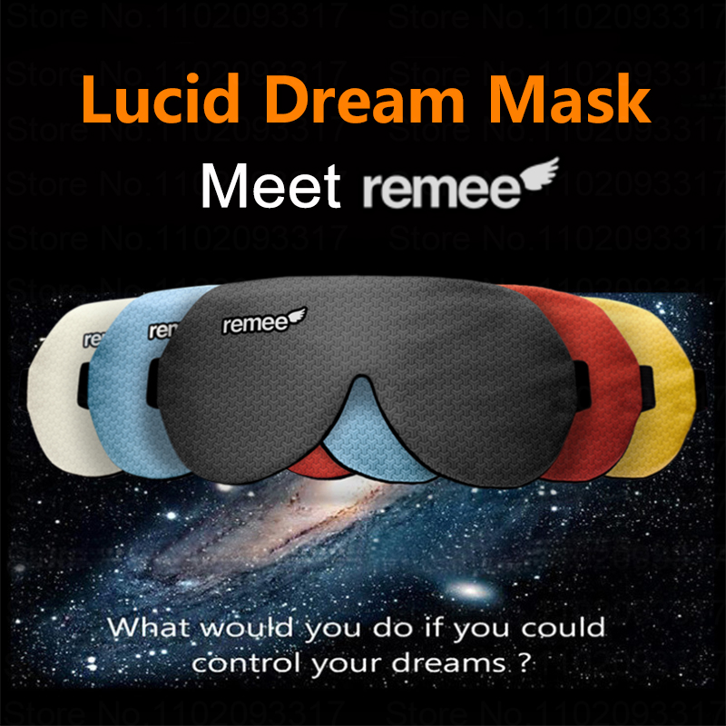 2025 nowy Remee Lucid Dream maska ​​maska ​​do spania Inception Lucid Dream Control inteligentne cieniowanie snu 3D magiczna maska ​​na oczy
