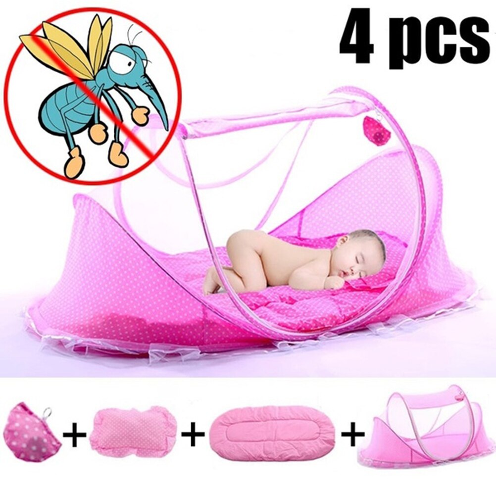 Neue Tragbare Faltbare Baby Bett Moskito Netz Polyester Neugeborenen Schlaf Bett Reise Bett Netz Spielen Zelt freundlicher tragbare Baby bett