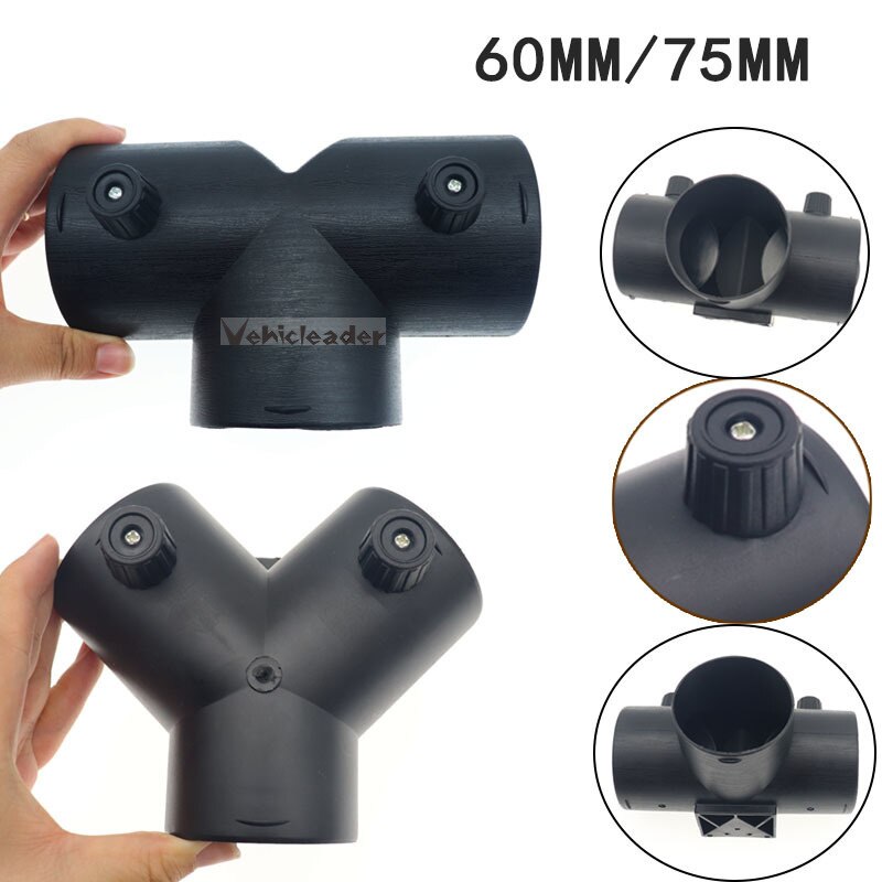 Wresetly 75 Mm Y - Chauffage De Stationnement - Raccord D'échappement Avec Double Régulation - Valve Pour Chauffage à Air