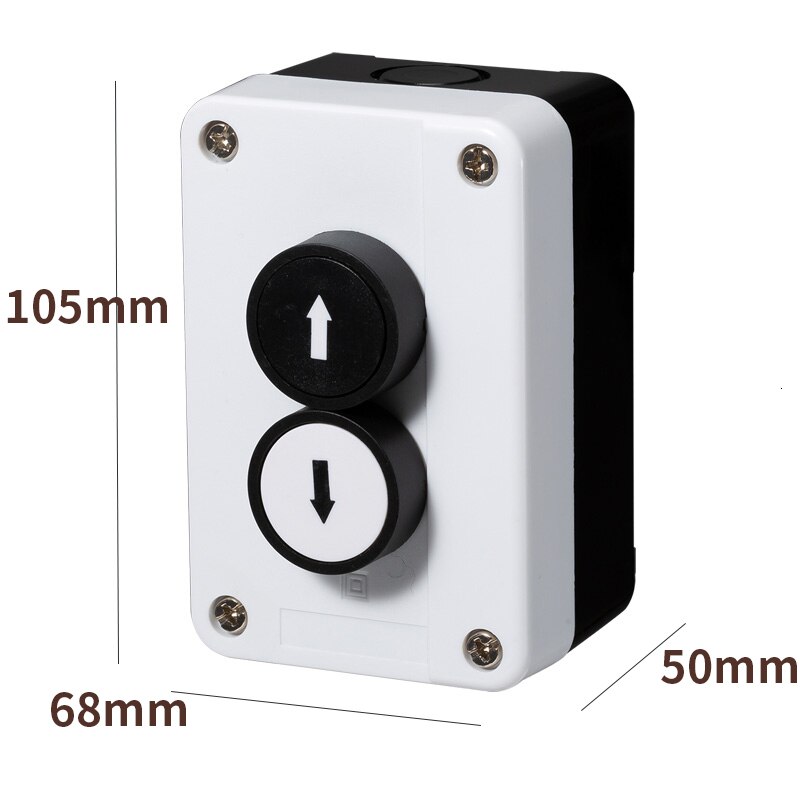 Met Pijl Symbool, Start Stop Zelfsluitende Waterdichte Schakelaar Noodstop Industriële Houvast Control Box: BOX -5
