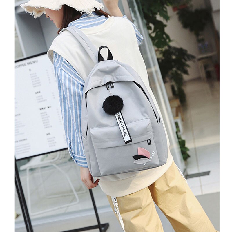 Kawaii Backpack Large Capacity Cute Bear Accessories