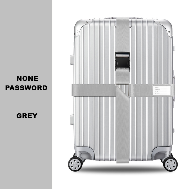 Anti-theft Luggage Buckle Cross Strap Password Adjustable Bundling Packing Baggage Belt Suitcase Trunk Belts Bag Accessories: green