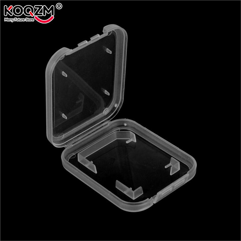 Étui pour carte mémoire SD SDHC, 10 pièces, protecteur, boîte de rangement en plastique transparent
