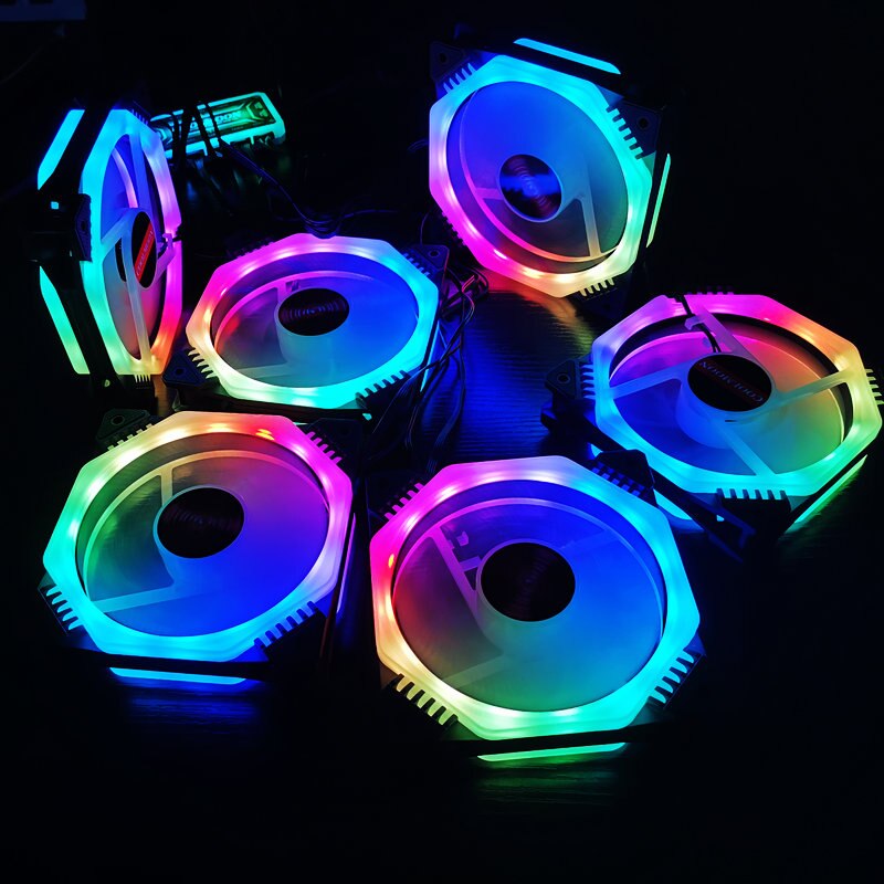 ARK II 120mm RGB fan computer case cooling fan with LED 5V lighting fan