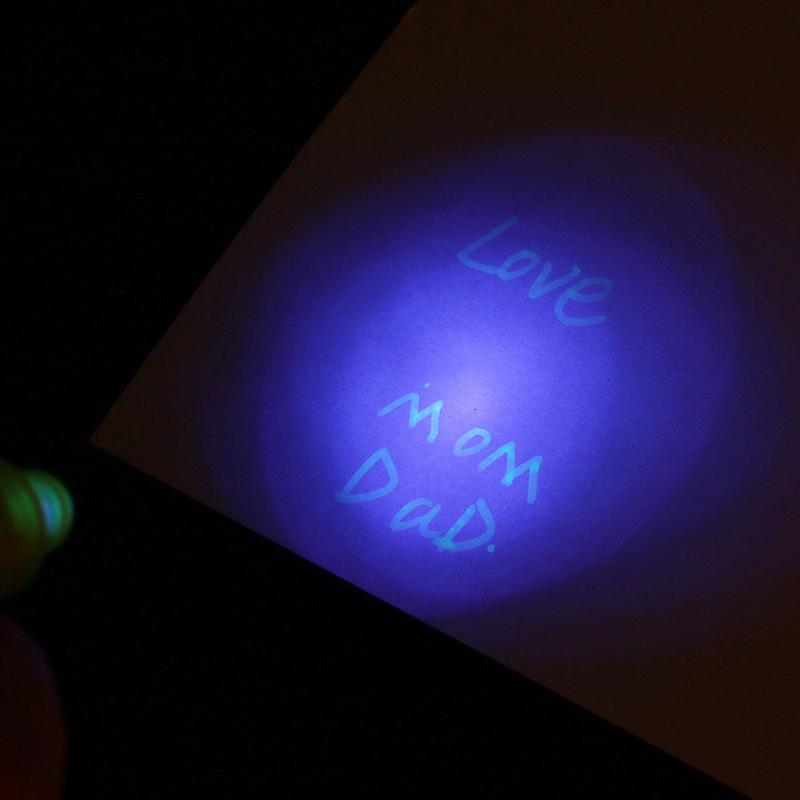 Stylo Invisible de couleur claire pour enfants, outil d'écriture drôle, couleur mixte, 10 pièces