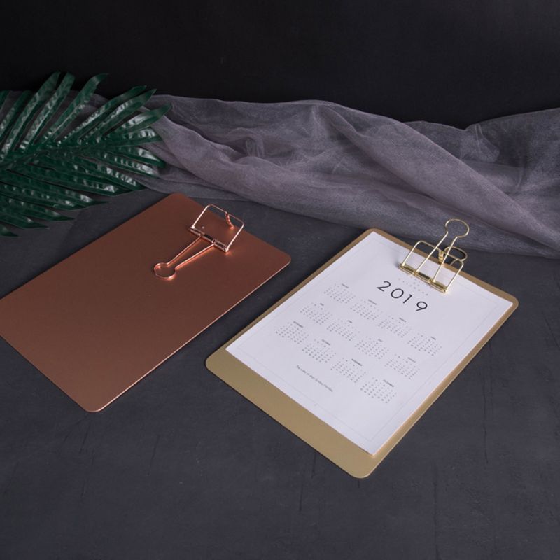 Metalen Klembord Schrijfblok Bestand Mappen Document Holder School Briefpapier