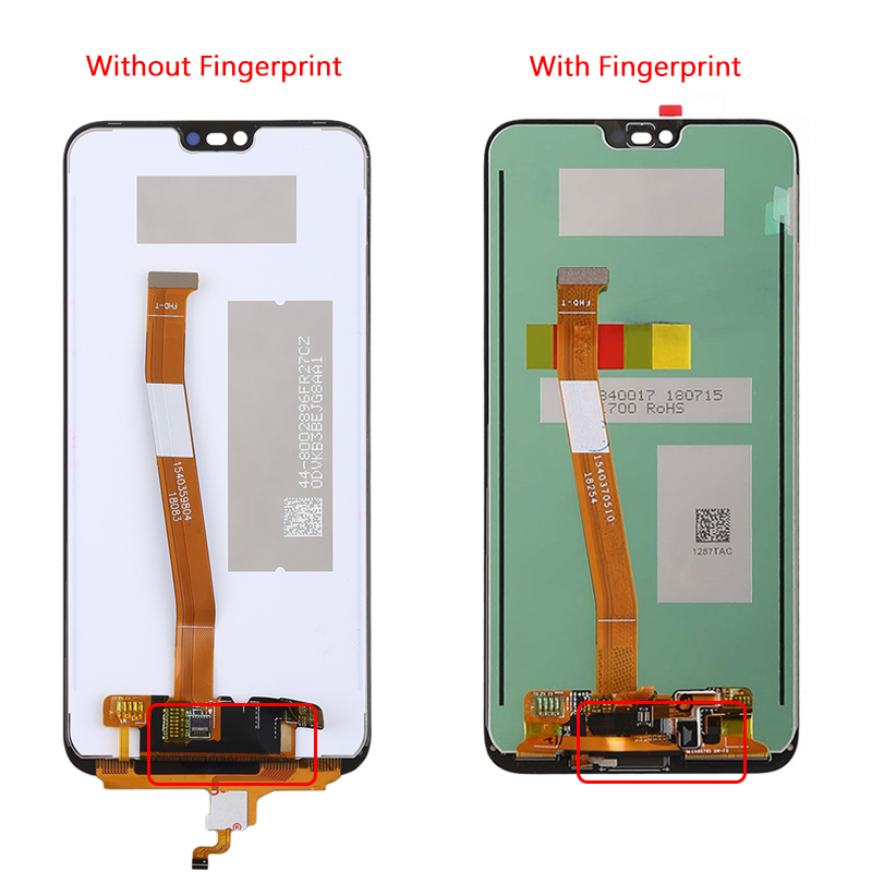 Original Display For Huawei Honor 10 Col L29 LCD Touch Screen With/Out Fingerprint Digitizer Assembly For HUAWEI Honor10 Display