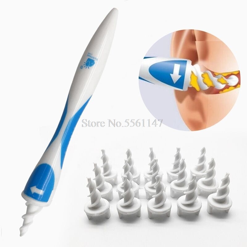 Spiraal Oor Extractor Roterende Oor Extractor Kind Siliconen Volwassen Oorsmeer Extractor Oorsmeer Extractor Oorsmeer Extractor