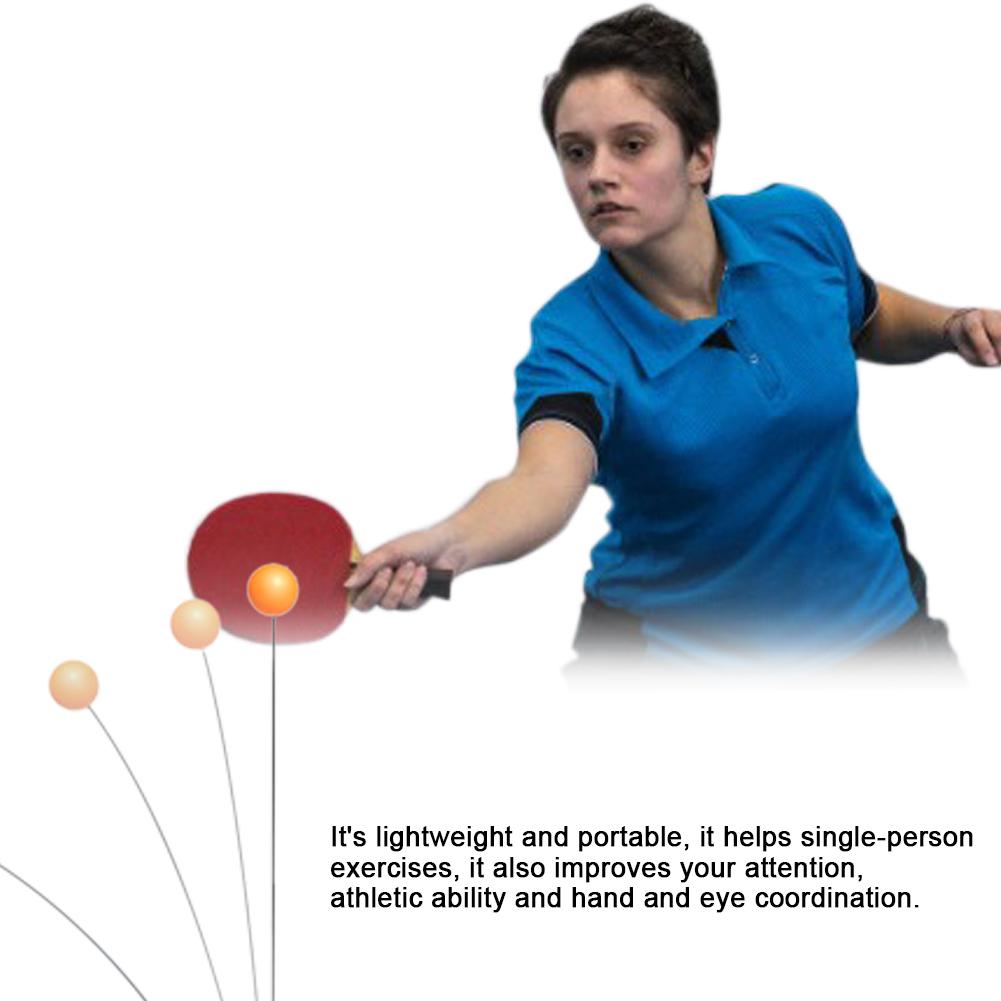 Table Tennis Trainer Pingpong Balls Table Tennis Training Robot Removable Rapid Rebound Ping Pong Ball Machine