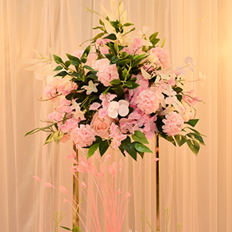 Kunstseide Blumen Ball für Hochzeits feier Dekoration Bühne Anzeige Fenster Dekoration Simulation Blume Hochzeit Zubehör