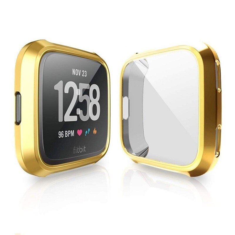 Smart Accessoires Voor Fitbit Versa Band Case Cover TPU Beschermende Shell Voor Fit Bit Versa Lite Protector Frame Protector Mouw